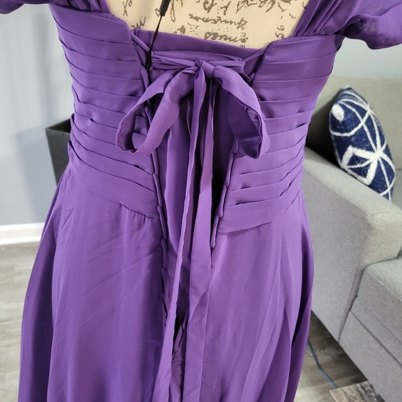 Purple Prom Dress - Picture 7 of 9